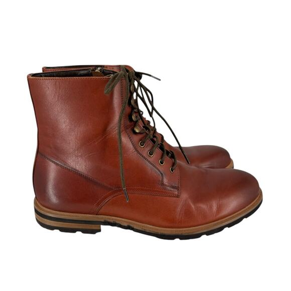 English Laundry Flynn Mens Leather Lace Up Ankle Boots Size 10 main image 8